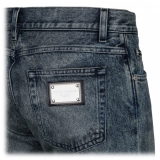 Dolce & Gabbana - Blue Distressed Jeans - Dolce & Gabbana Exclusive Luxury Collection