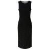 Givenchy - Black 4G Jacquard with Tulle and Drape Dress - Givenchy Exclusive Luxury Collection