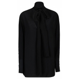 Givenchy - Black Silk Blouse - Givenchy Exclusive Luxury Collection