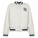 Givenchy - Giubbotto Bomber Bianco Varsity - Givenchy Exclusive Luxury Collection