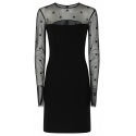 Givenchy - Black 4G Tulle Mini Dress - Givenchy Exclusive Luxury Collection