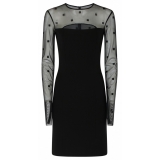 Givenchy - Black 4G Tulle Mini Dress - Givenchy Exclusive Luxury Collection