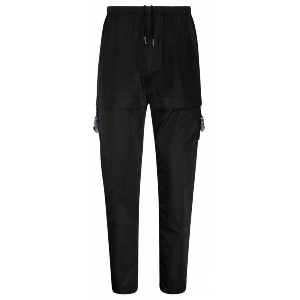 Givenchy - Black Nylon Cargo Pants - Givenchy Exclusive Luxury Collection