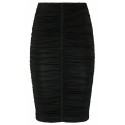 Givenchy - Black Ruched Skirt - Givenchy Exclusive Luxury Collection