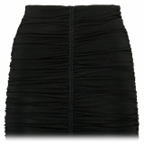 Givenchy - Black Ruched Skirt - Givenchy Exclusive Luxury Collection