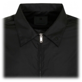 Givenchy - Black Nylon Logo Clip Jacket - Givenchy Exclusive Luxury Collection