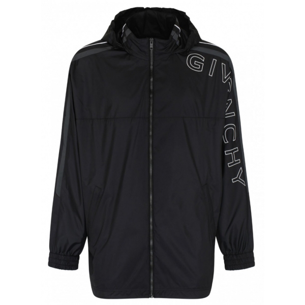 Givenchy - Black Nylon Sports Jacket - Givenchy Exclusive Luxury Collection