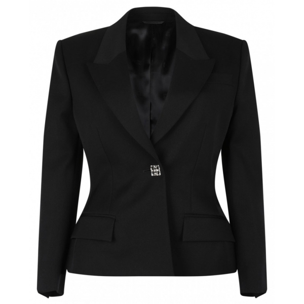 Givenchy - Black 4G Blazer - Givenchy Exclusive Luxury Collection