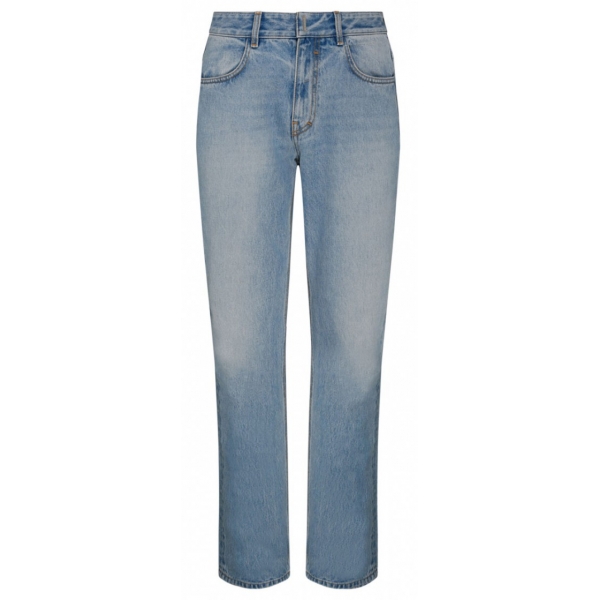 Givenchy - Blue Cotton Five Pockets Jeans - Givenchy Exclusive Luxury Collection