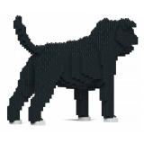 Jekca - Staffordshire Bull Terrier 01-M02 - Big - Lego - Sculpture - Construction - 4D - Brick Animals - Toys