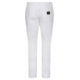 Dolce & Gabbana - White Stretch Jeans - Dolce & Gabbana Exclusive Luxury Collection