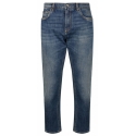 Dolce & Gabbana - Distressed Blue Cotton Loose Fit Jeans - Dolce & Gabbana Exclusive Luxury Collection