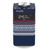 Pure - Pop Midi Marius - Blue - Compact and Portable DAB/DAB+ and FM Radio with Bluetooth - High Quality Digital Radio