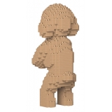 Jekca - Toy Poodle 04-M03 - Big - Lego - Sculpture - Construction - 4D - Brick Animals - Toys