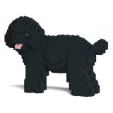 Jekca - Toy Poodle 05-M02 - Big - Lego - Sculpture - Construction - 4D - Brick Animals - Toys