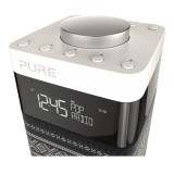 Pure - Pop Midi Marius - Grigio - DAB / DAB + Compatto e Portatile - Radio FM con Bluetooth - Radio Digitale di Alta Qualità