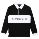 Givenchy - Polo in Cotone Bianco e Nero - Givenchy Exclusive Luxury Collection