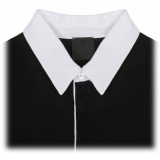 Givenchy - Black and White Cotton Polo Shirt - Givenchy Exclusive Luxury Collection