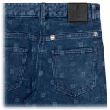 Givenchy - Blue 4G Wide Leg Jeans - Givenchy Exclusive Luxury Collection