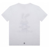 Givenchy - T-Shirt con Stampa Grafica Bianca - Givenchy Exclusive Luxury Collection