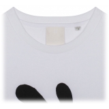 Givenchy - T-Shirt con Stampa Grafica Bianca - Givenchy Exclusive Luxury Collection