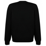 Givenchy - Inlay Logo Black Wool Pullover - Givenchy Exclusive Luxury Collection