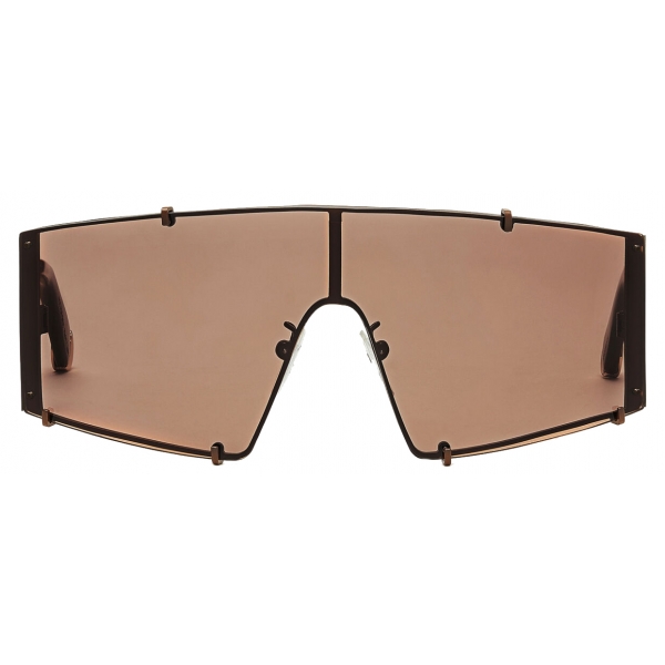 Stella McCartney - Translucent Rectangle Sunglasses - Translucent Brown Monochrome - Sunglasses - Stella McCartney