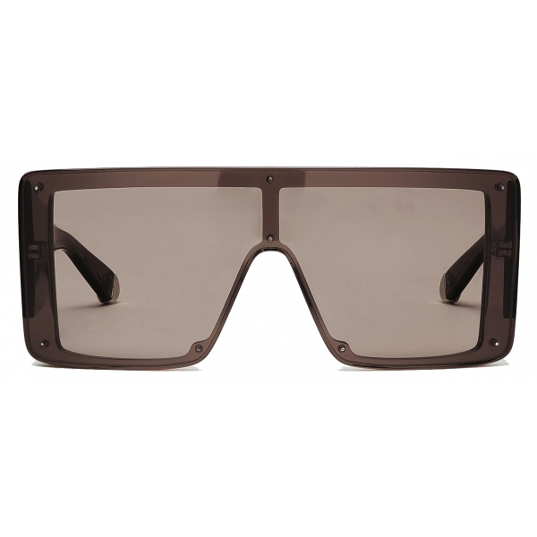 Stella McCartney - Translucent Square Sunglasses - Translucent Black Monochrome - Sunglasses - Stella McCartney