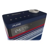 Pure - Pop Maxi Marius - Blu - Stereo Portatile DAB / DAB + / Radio FM con Bluetooth - Radio Digitale di Alta Qualità