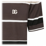 Dolce & Gabbana - Striped Polo Shirt - Dolce & Gabbana Exclusive Luxury Collection