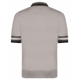 Dolce & Gabbana - Light Grey Polo Shirt - Dolce & Gabbana Exclusive Luxury Collection