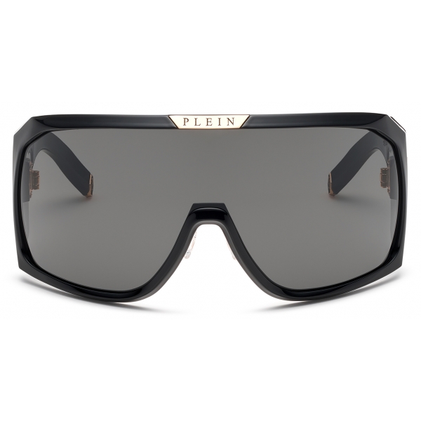 Philipp Plein - Plein Reflect Oversize Sunglasses - Black - Sunglasses - Philipp Plein Eyewear - New Exclusive