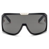 Philipp Plein - Occhiali da Sole Plein Reflect Oversize - Nero - Occhiali da Sole - Philipp Plein Eyewear - New Exclusive