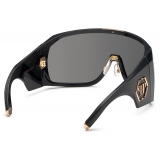 Philipp Plein - Occhiali da Sole Plein Reflect Oversize - Nero - Occhiali da Sole - Philipp Plein Eyewear - New Exclusive