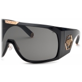 Philipp Plein - Occhiali da Sole Plein Reflect Oversize - Nero - Occhiali da Sole - Philipp Plein Eyewear - New Exclusive