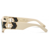 Philipp Plein - Plein Hera Sunglasses - Beige - Sunglasses - Philipp Plein Eyewear - New Exclusive Luxury