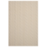 Avvenice - Coperta Treccia in Cashmere Loro Piana - Crema - Home - Luxury Exclusive Collection