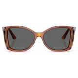 Persol - PO0005 - Terra di Siena / Grigio Scuro - Occhiali da Sole - Persol Eyewear