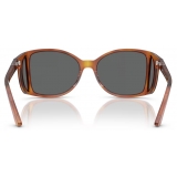 Persol - PO0005 - Terra di Siena / Grigio Scuro - Occhiali da Sole - Persol Eyewear