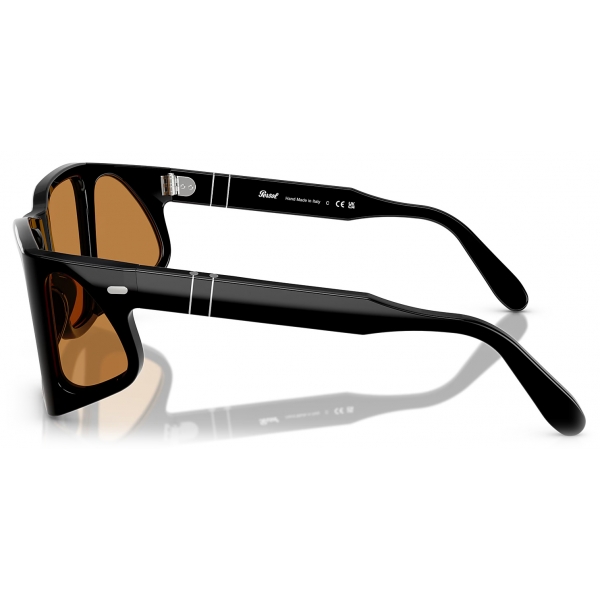 Persol - PO0009 - Nero / Giallo - Occhiali da Sole - Persol Eyewear