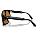 Persol - PO0009 - Black / Yellow - Sunglasses - Persol Eyewear