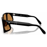 Persol - PO0009 - Black / Yellow - Sunglasses - Persol Eyewear