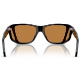 Persol - PO0009 - Black / Yellow - Sunglasses - Persol Eyewear