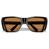 Persol - PO0009 - Black / Yellow - Sunglasses - Persol Eyewear