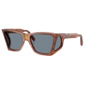 Persol - PO0009 - Terra di Siena / Azzurro - Occhiali da Sole - Persol Eyewear