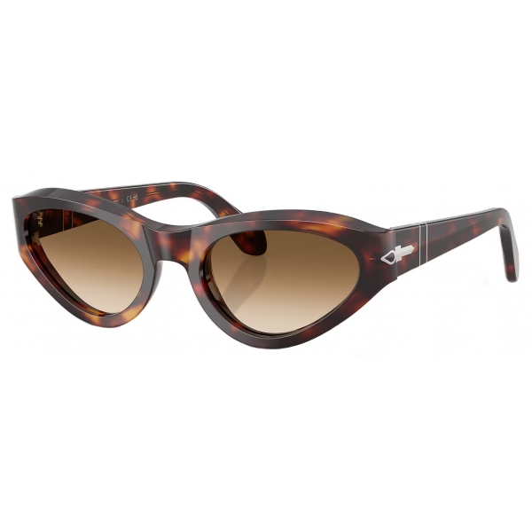 Persol - PO0052S - Havana / Clear Gradient Brown - Sunglasses - Persol Eyewear