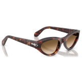 Persol - PO0052S - Havana / Clear Gradient Brown - Sunglasses - Persol Eyewear