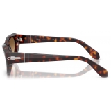 Persol - PO0052S - Havana / Clear Gradient Brown - Sunglasses - Persol Eyewear