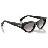 Persol - PO0052S - Black / Clear Gradient Grey - Sunglasses - Persol Eyewear