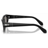 Persol - PO0052S - Black / Clear Gradient Grey - Sunglasses - Persol Eyewear